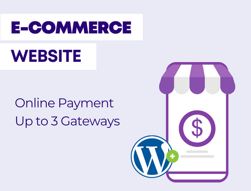 E-commerce website, Online Payment and Cloud Hosting